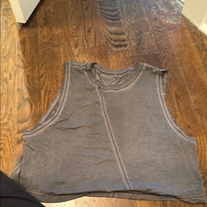 lululemon athletica Slate Gray Muscle Tee